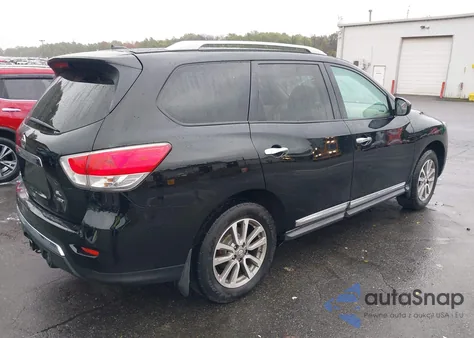 2014 Nissan Pathfinder Sl z USA, uszkodzony, nr VIN 5N1AR2MM0EC714540
